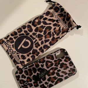 iPhone X phone case with bag